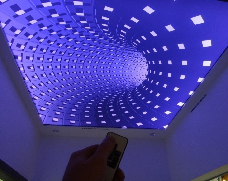Заказать 3d натяжные потолки в г. Сертолово